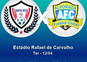Pelo  YouTube e Facebook  Santa Rita  e Alvorada  fazem o jogo da 8ª Rodada da Taça Cidade Mantena 2022