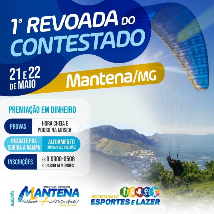 Cultura: Mantena avança na área cultural com  1ª Caminhada Ecológica  e 1ª Revoada do Contestado 