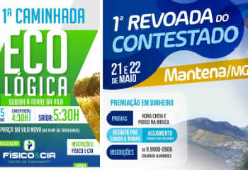 Cultura: Mantena avança na área cultural com  1ª Caminhada Ecológica  e 1ª Revoada do Contestado 