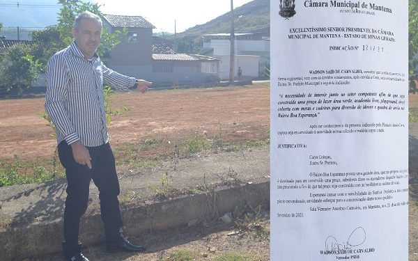 Prefeito sinaliza com a  construção da Praça no Boa Esperança e calçadão no Bela Vista, indicações do vereador Hudson Said
