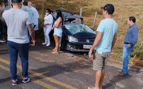 Ex-prefeito de Mantena e ex-deputado estadual  Dr. Ermano Batista sofre acidente próximo a  Central de Minas, leste mineiro