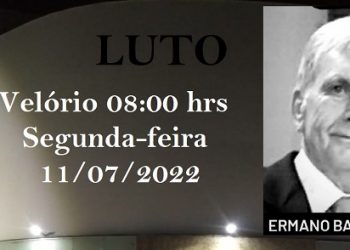 Homenagens marcam a morte do ex-prefeito Ermano Batista, velório na 1ª Igreja Batista e sepultamento no cemitério do centro em Mantena