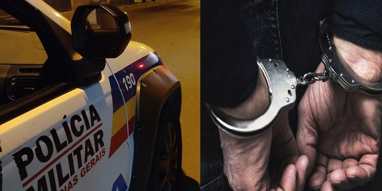 Homem com mandado de prisão em aberto é preso pela Polícia Militar em Mantena 