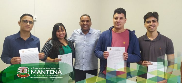 Após 23 anos Câmara Municipal aplica Concurso Público e 4 novos servidores são empossados em Mantena