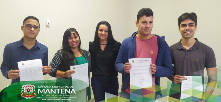 Após 23 anos Câmara Municipal aplica Concurso Público e 4 novos servidores são empossados em Mantena