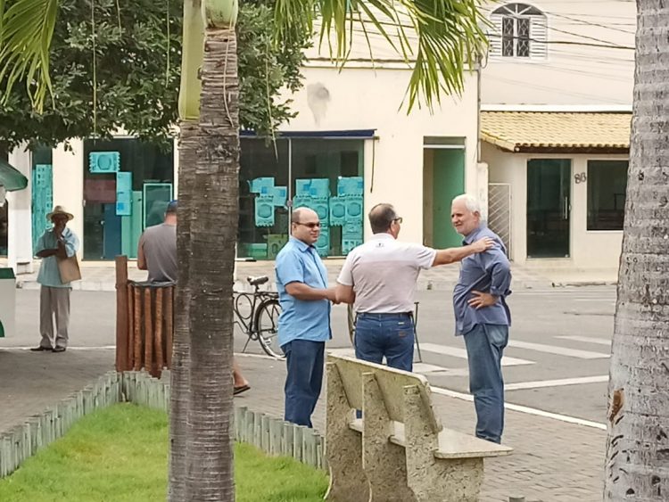 Candidato a Deputado Federal  Professor Wanderley  cumpre AGENDA em São João do Manteninha, Leste de Minas  