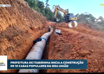 Prefeito Dr. Lucas fala sobre o compromisso  com o dinheiro público e com a gestão , começa a construção de 10 casas populares em Boa União de Itabirinha 