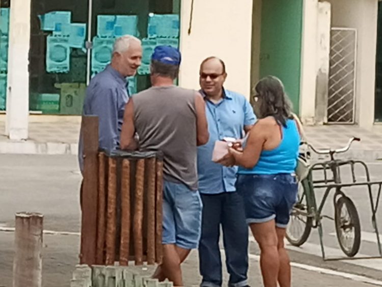 Candidato a Deputado Federal  Professor Wanderley  cumpre AGENDA em São João do Manteninha, Leste de Minas  