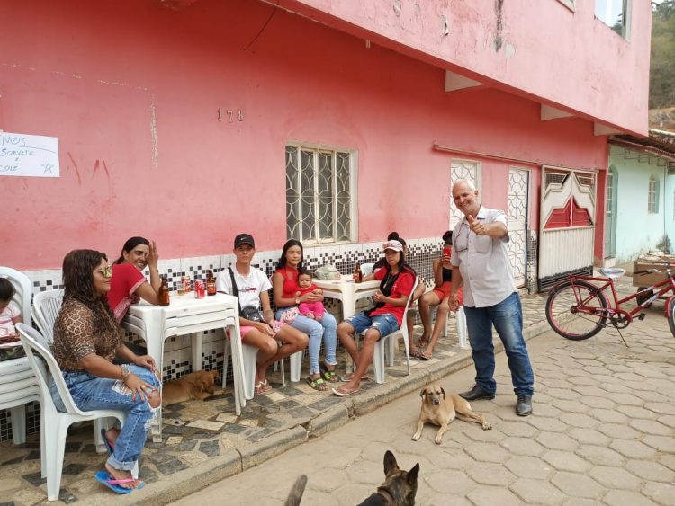 Professor Wanderley fez campanha em  Nova Belém, demais cidades da Comarca  também serão visitadas pelo  candidato a Deputado Federal por MG 