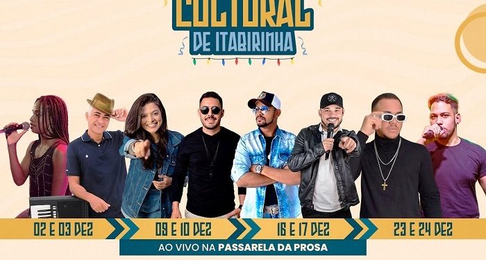 Passarela da prosa: Fim de ano de muita festa  e alegria  no 2º Festival Cultural  de Itabirinha; Confira… 