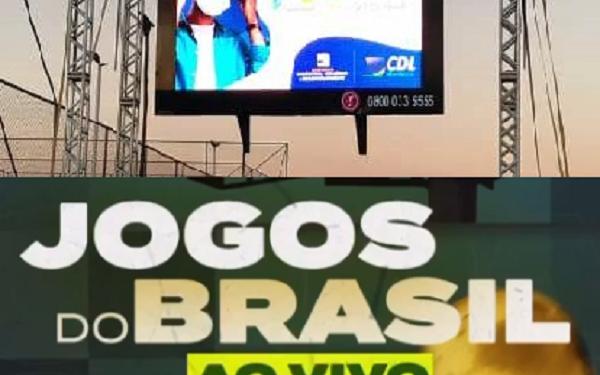 Brasil ao vivo: Intermídia preparou uma belíssima surpresa e um presente especial para os mantenenses na Copa do Mundo 2022