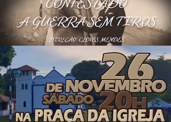 Contestado – A guerra sem tiros – Lançamento dia 26 de novembro na Praça da Igreja  da Vila de Itaúnas, Conceição da Barra, ES