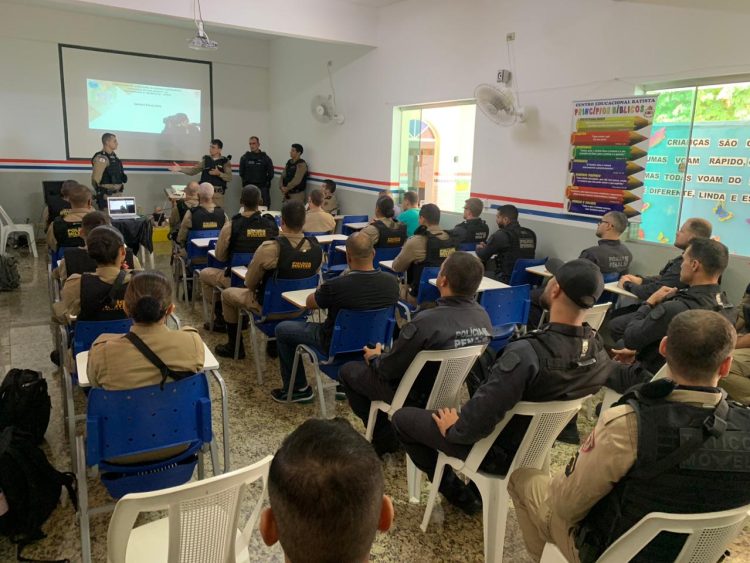 Polícia Militar realiza  em Mantena  treinamento  em incidentes decorrentes de ataques a instituições financeiras 