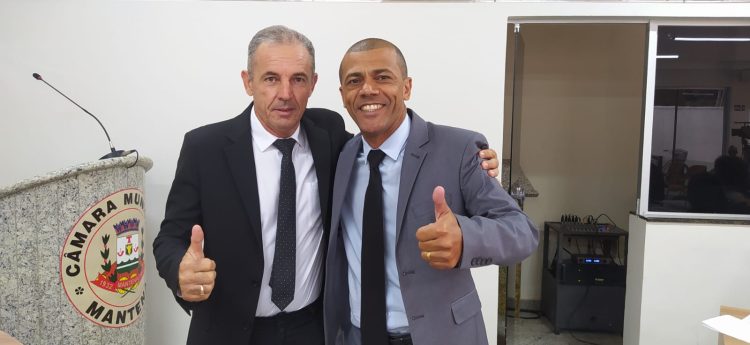 Sargento Ricardo Adriano Firmino escreve o seu nome na história e tem foto entronizada na galeria de Presidentes da Câmara Municipal de Mantena