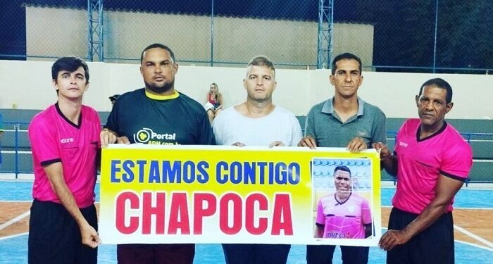 Desportistas da região se unem em oração pela vida do árbitro  CHAPOCA , internado com pneumonia grave  em Barra de São Francisco,ES
