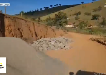 Dr. Lucas inicia  o calçamento da Serra do Marcelino, considerada a maior de todas em extensão