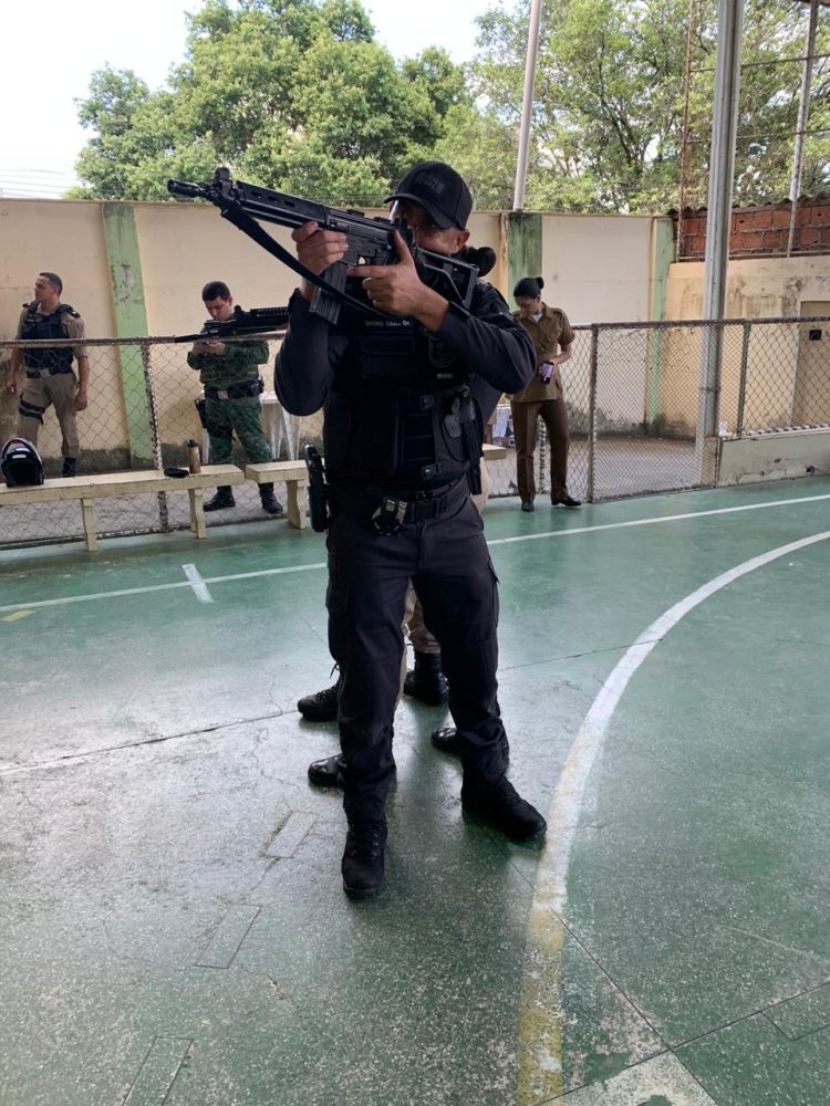 Polícia Militar realiza  em Mantena  treinamento  em incidentes decorrentes de ataques a instituições financeiras 