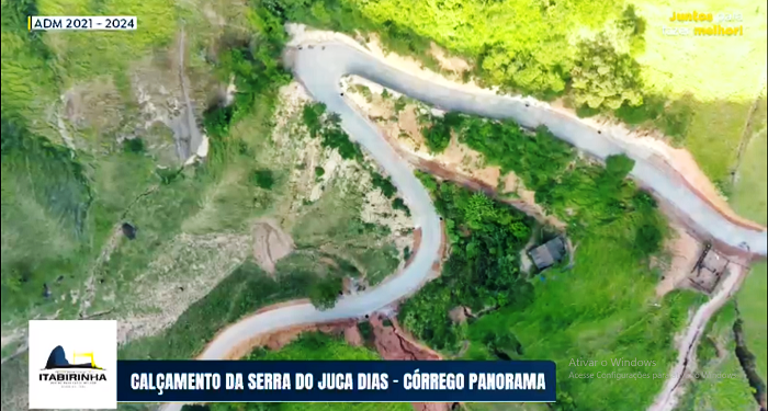  Prefeitura de Itabirinha  entrega  o Calçamento da Serra do Juca Dias, a terceira Serra calçada no Córrego do Panorama  e anuncia   + 36 pontos críticos na Zona Rural com verba definida para calçamento 