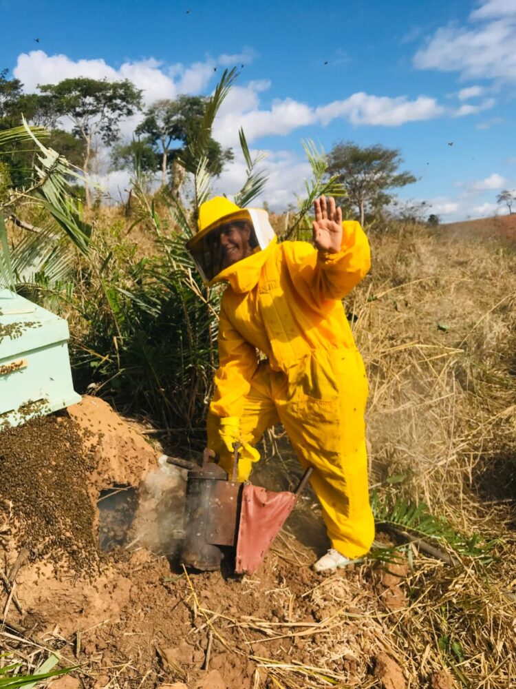 Sua Vida é Destaque: Conheça a história da apicultora mantenense  Paloma Nogueira e experimente do mais genuíno mel de toda região 
