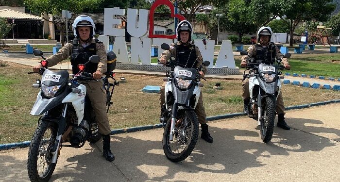 18ª Cia. PM realiza  “Operação fecha Batalhão – Proteção Escolar”, três novas  motocicletas chegam  para reforçar policiamento   