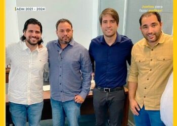 Secretário de Estado da Saúde de MG recebe Prefeito de Itabirinha Dr. Lucas Donadia e Deputado Zé Laviola em Belo Horizonte