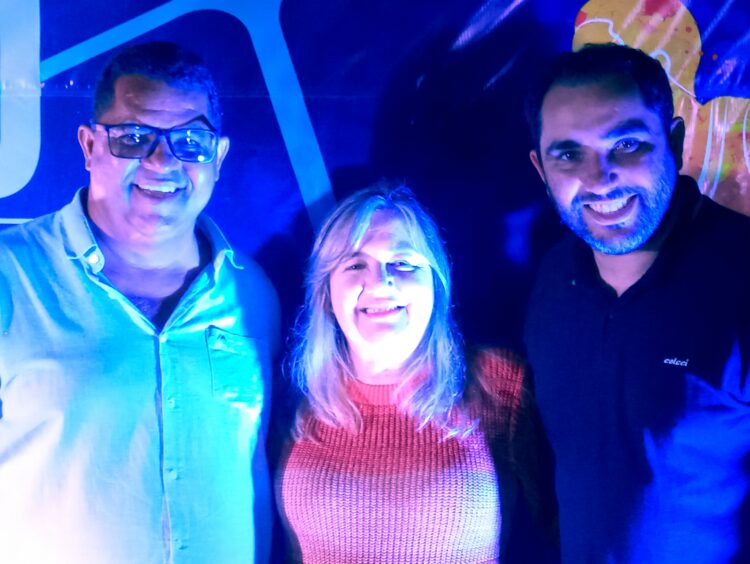  Prefeito de Itabirinha Dr. Lucas Donadia  fala da   importância do esporte  na  Abertura oficial dos Jogos Escolares de Minas Gerais (JEMG)  2023 em Mantena 