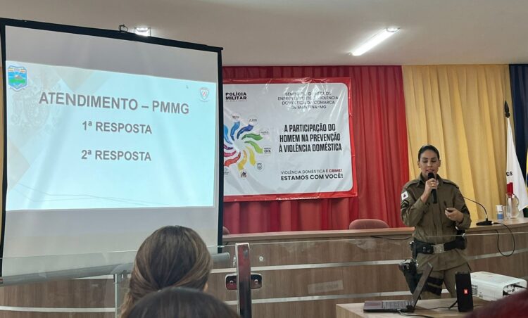 18ª Cia PM promoveu  o 1º Seminário da Rede de Enfretamento à violência doméstica da Comarca de Mantena – MG 