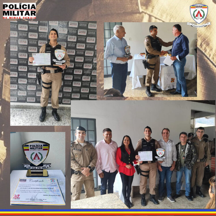 Semana de homenagens aos antigos, ao Militar Destaque e da chegada de novos soldados integrantes da 18ª Cia PM Independente de Mantena 