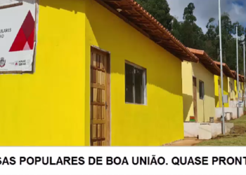 Itabirinha [Não Para!] Casas populares de Boa União  quase prontas e Ginásio Poliesportivo do Córrego  Ipanema em fase de acabamento …