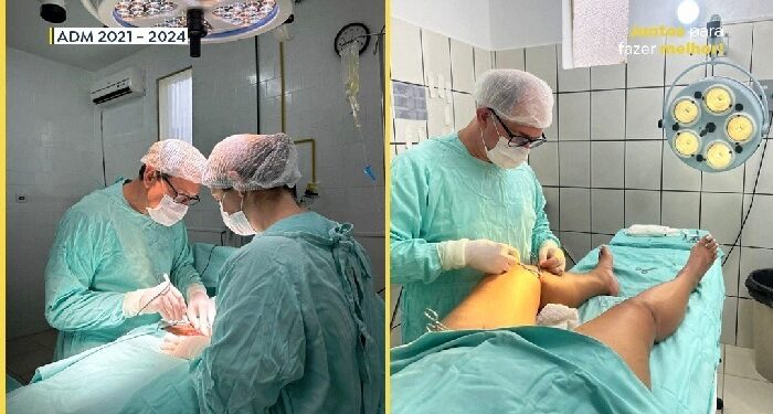Hospital São Lucas realiza mais 58 cirurgias eletivas neste final de semana   e se rende ao Todo Poderoso “Graças a Deus”