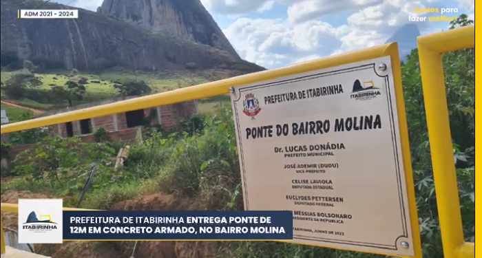 É o melhor prefeito da história de Itabirinha, “fez em dois anos mais do que foi realizado em 8 anos”, diz moradora