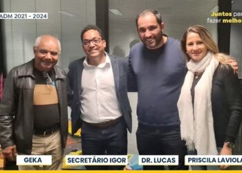 Agenda do prefeito Dr. Lucas Donadia em Belo Horizonte  teve  encontro com o Secretário Estadual de Educação, Professor Igor, em busca de melhorias para o setor em Itabirinha