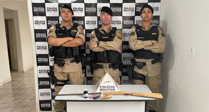 Denúncia Anônima: Idoso é preso com uma espingarda do tipo polveira no Córrego São Vicente em Limeira de Mantena