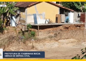 Prefeitura de Itabirinha inícia obras de Defesa Civil, os recursos já estão garantidos e depositados nas contas…
