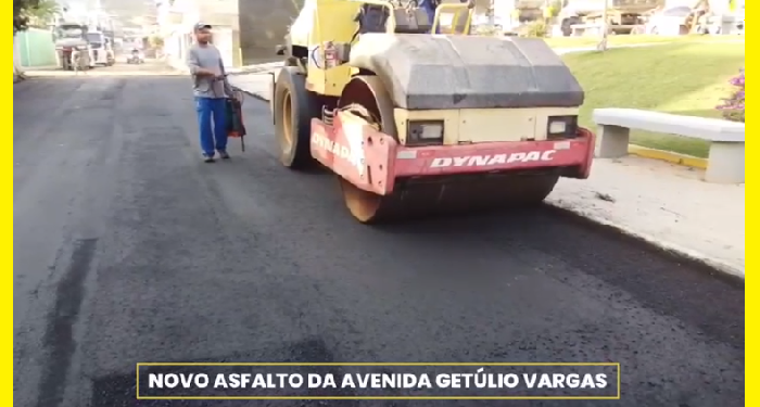 Show: “Se esta rua fosse minha”, uma das canções mais lindas de todos os tempos é usada para anunciar o novo asfalto da Avenida Getúlio Vargas em Itabirinha