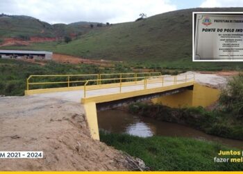 Prefeitura conclui as obras da  Ponte do Polo Indústrial em Itabirinha