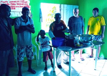 Fluxo de pessoas aumenta  na segunda  quarta-feira, (11),  do mês de outubro, do Projeto Sopão da Esperança em Mantena 