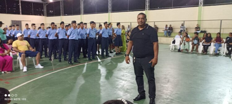 Tradição Mantida, noite de muita emoção na formatura da 9ª Turma de alunos da Guarda Mirim de Mantena