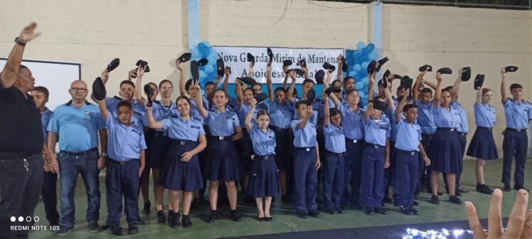 Tradição Mantida, noite de muita emoção na formatura da 9ª Turma de alunos da Guarda Mirim de Mantena