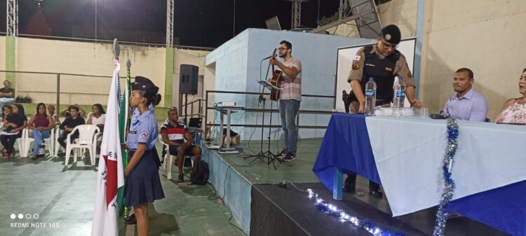 Tradição Mantida, noite de muita emoção na formatura da 9ª Turma de alunos da Guarda Mirim de Mantena