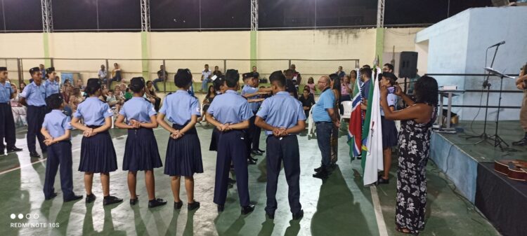 Tradição Mantida, noite de muita emoção na formatura da 9ª Turma de alunos da Guarda Mirim de Mantena