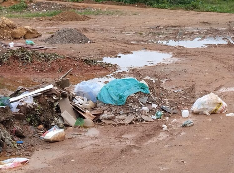Redes Sociais: Área de brejo sendo transformada em lixão e depósito de entulhos em Mantena, cadê a fiscalização?