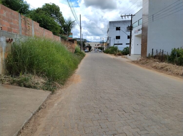 Não está dando conta do recado? Matagal invadindo as vias públicas  e lixão  a céu aberto é a verdade da Rua Rafael de Carvalho em Mantena 