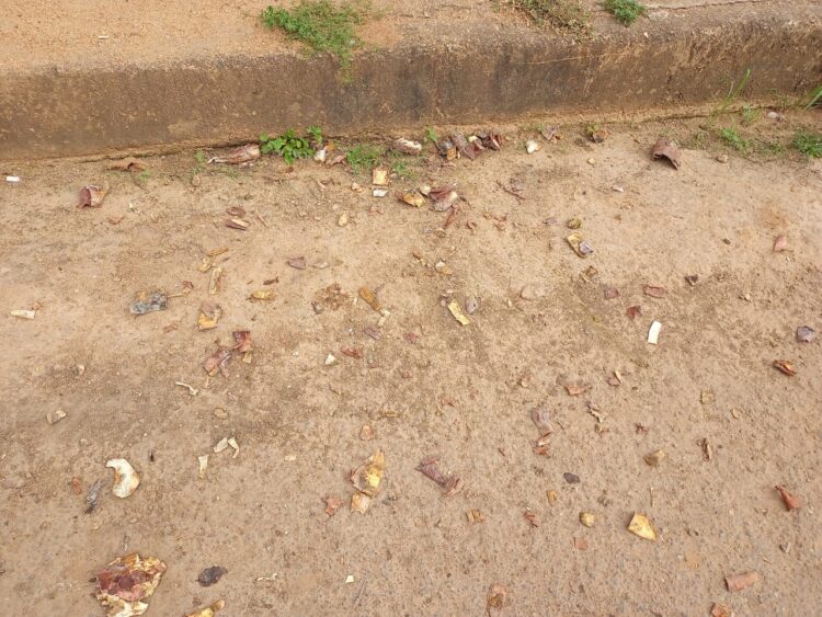 Moradores da Rua H no Bairro 13 de Junho indignados reclamam do descaso na limpeza e coleta do lixo pela Prefeitura de Mantena