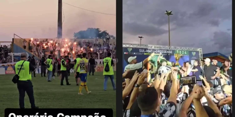 É campeão! Brilhou a estrela do mantenense Matheus Bidick, veja o golaço na decisão do Campeonato  Sul Mato-Grossense de Futebol Profissional 2024