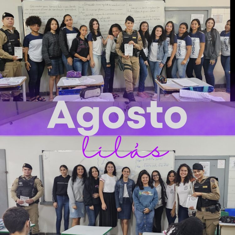 Agosto Lilás: Operação “Shamar” – 18º aniversário da Lei Maria da Penha, Polícia Militar em Mantena reforça ações de prevenção à violência doméstica