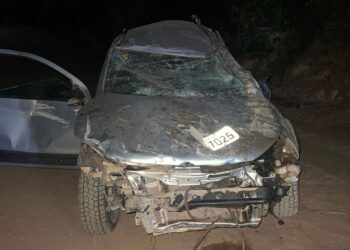 Homem perde controle de carro e morre em acidente na noite deste domingo, (01), na MG 417 KM34 em Itabirinha