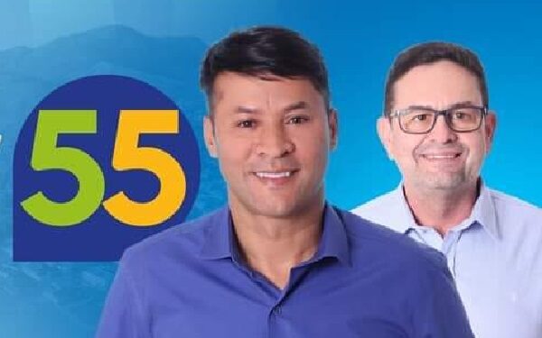 Rony do União e Gilberto do Leite  agradecem população pelo apoio e pelo voto no dia 6 de outubro em Mantena 