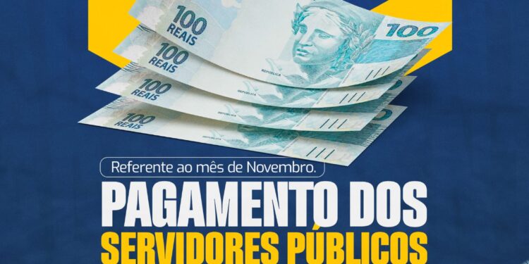 Prefeitura confirma salário de novembro (2024) na conta dos servidores públicos neste sábado, (30), em Itabirinha