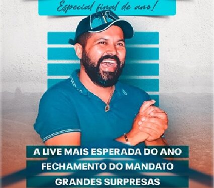 Prefeito Rogério Mendes faz prestação de contas e anuncia Réveillon com Mega-Show de luzes, mas, sem rojão em Cuparaque